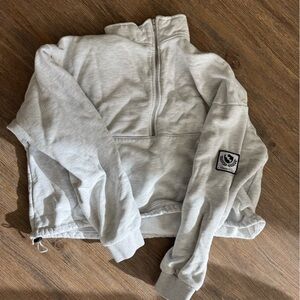 SET Active Quarter Zip Cropped Pullover